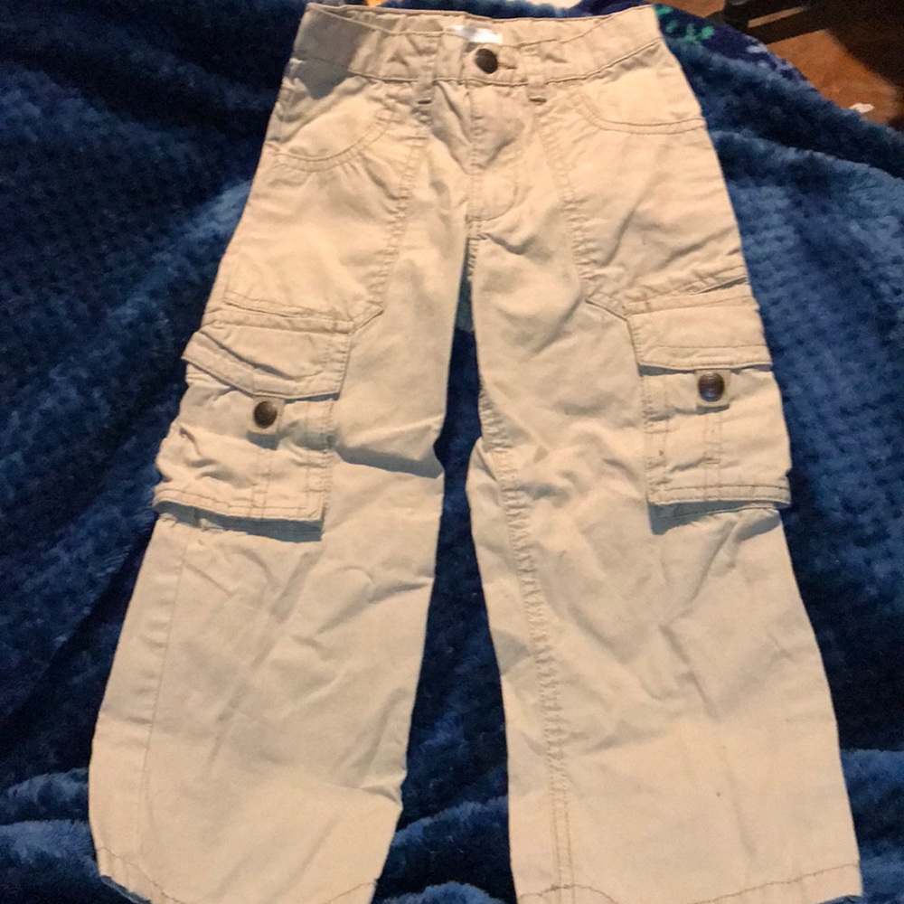 Size-4t khaki cargo pants